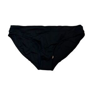 Prana Summer Wave Bottom Bikini Bottoms Black‎ Women's XL Swimsuit New with tags